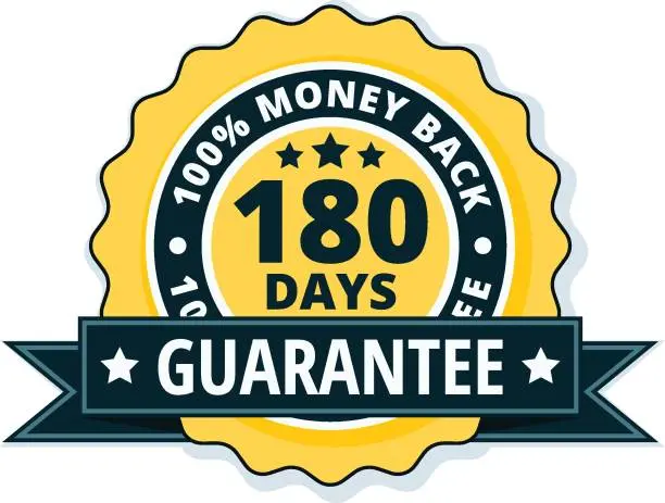 sight fresh 180-day money-back guarantee seal ensuring risk-free purchase and customer satisfaction.